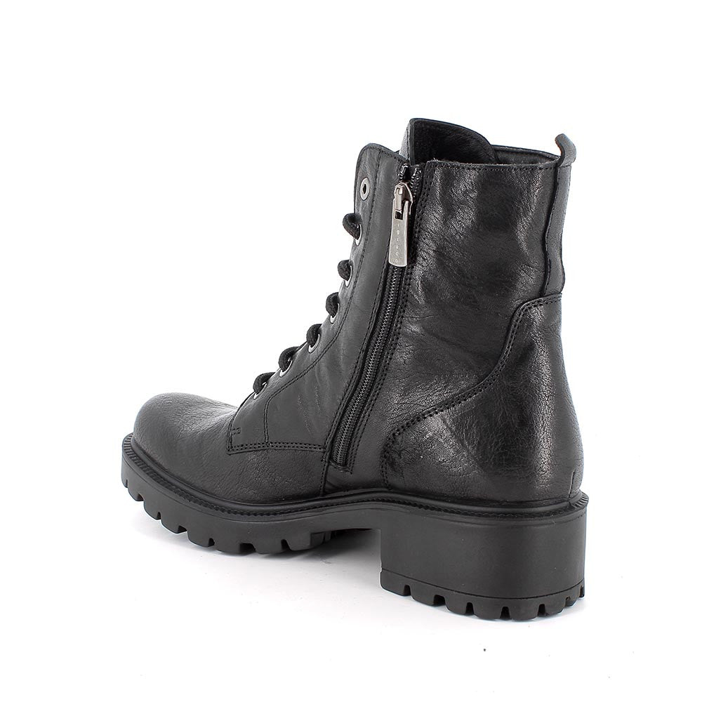 Igi&Co 8662800 Anfibi con tacco da donna nero con zip