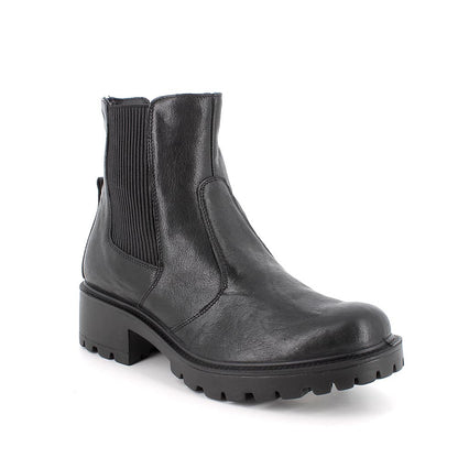 Igi&Co 8663000 Stivaletti con tacco da donna nero con zip