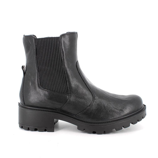 Igi&Co 8663000 Stivaletti con tacco da donna nero con zip