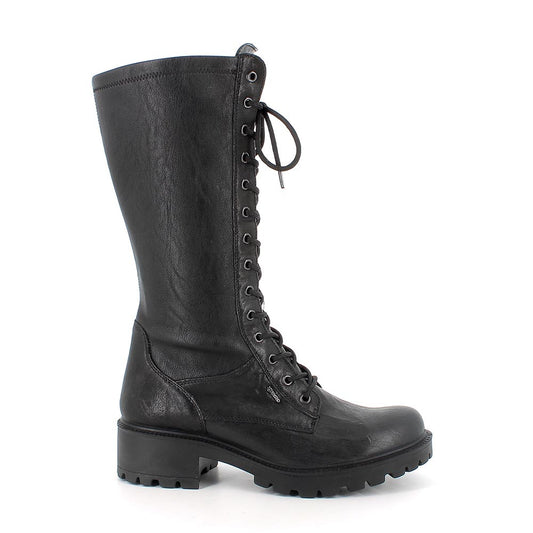 Igi&Co 8663100 Stivali con tacco da donna nero con zip