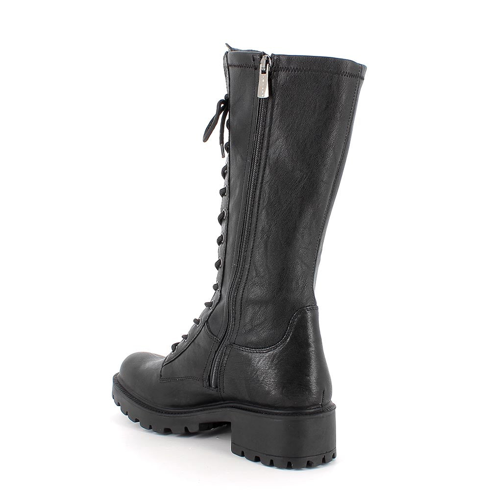 Igi&Co 8663100 Stivali con tacco da donna nero con zip