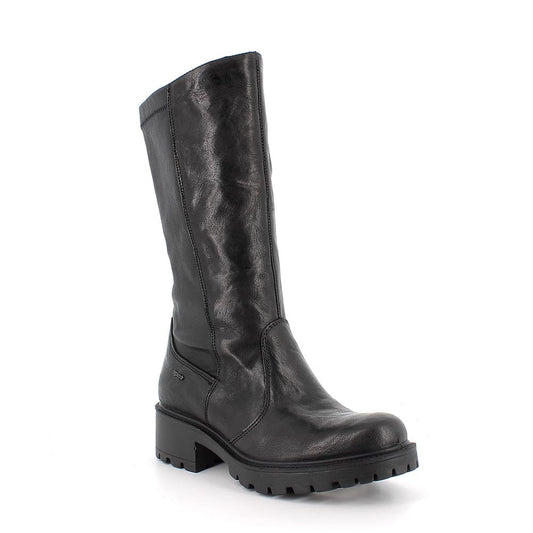 Igi&Co 8663200 Stivali con tacco da donna nero con zip
