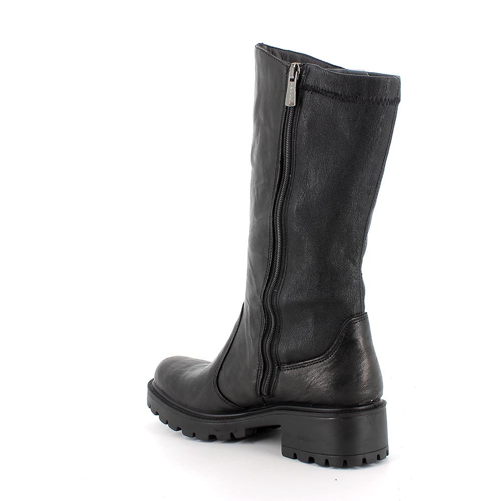 Igi&Co 8663200 Stivali con tacco da donna nero con zip