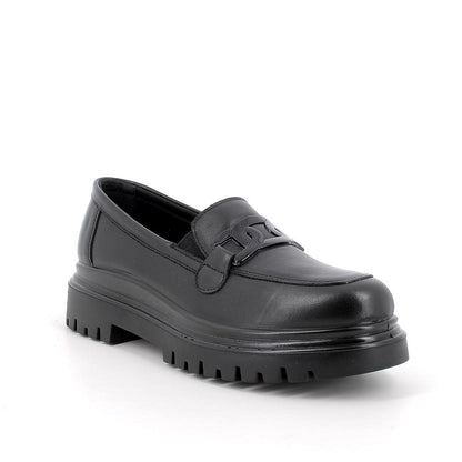 Igi&Co 8663800 Mocassini da donna nero con elastico