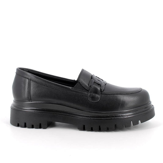 Igi&Co 8663800 Mocassini da donna nero con elastico