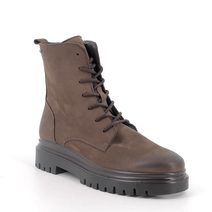 Igi&Co 8664022 Anfibi da donna marrone con zip