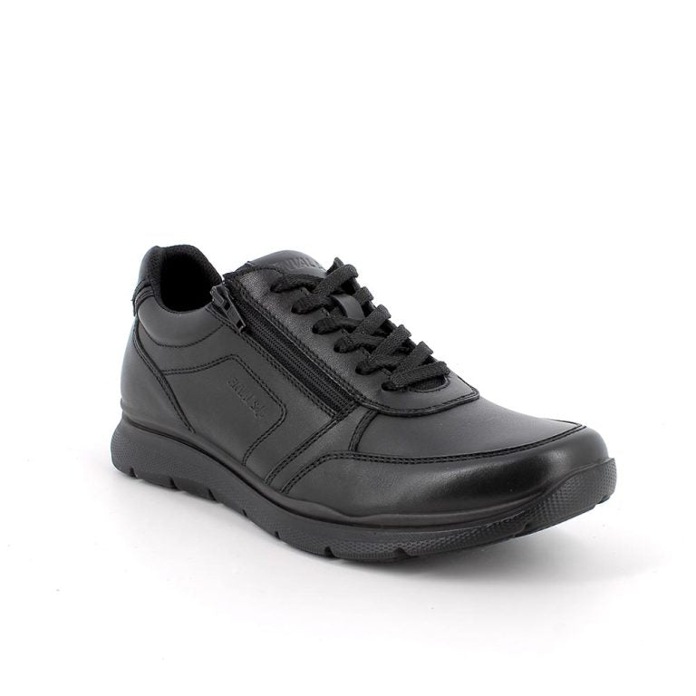 Enval Soft 8729000 Sneakers da uomo in pelle nero