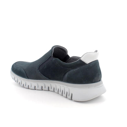 Igi&Co 1110911 Slip on da uomo blu con elastico