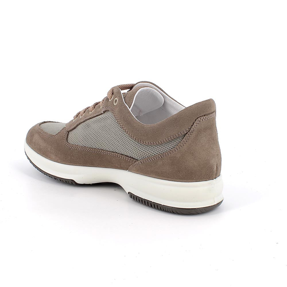 Igi&Co 1113122 Sneakers da uomo beige e marrone con lacci