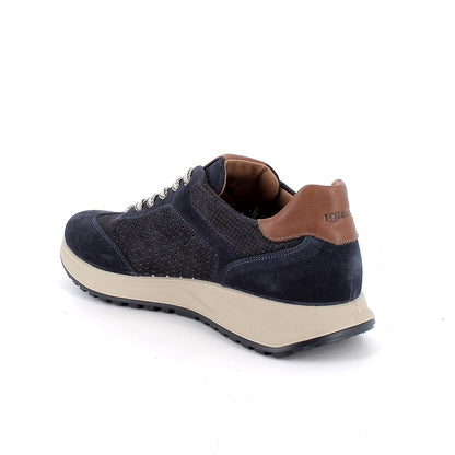 Igi&Co 1118311 Sneakers da uomo blu con lacci