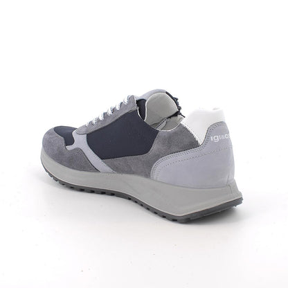 Igi&Co 1118600 Sneakers da uomo blu con zip