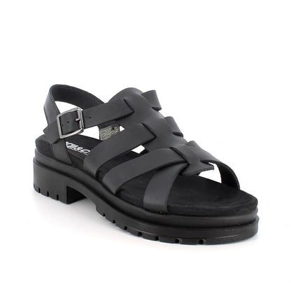 Igi&Co 1169500 Sandali con tacco da donna nero con fibbia