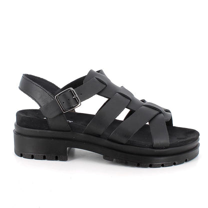 Igi&Co 1169500 Sandali con tacco da donna nero con fibbia