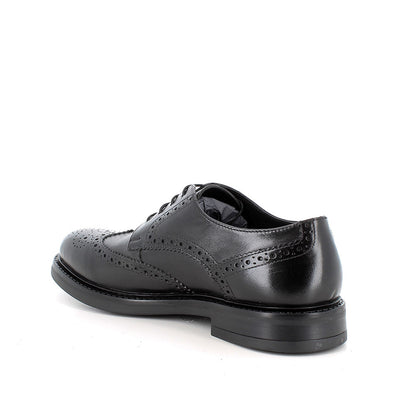 Igi&Co 2101100 Stringate da uomo nero con lacci