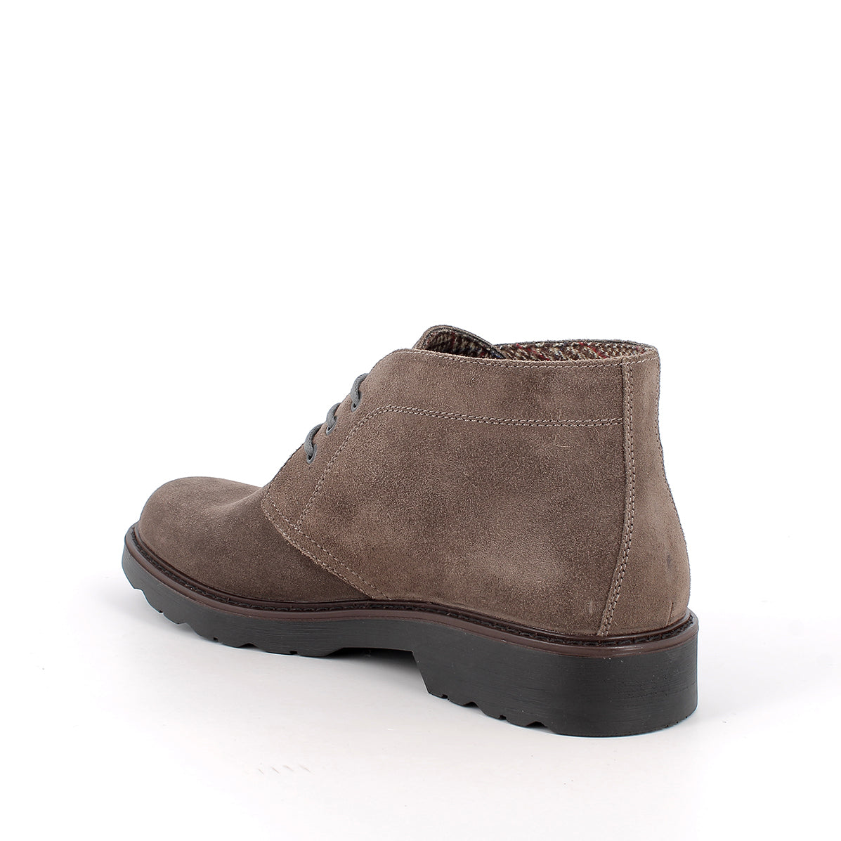 Igi&Co 2111122 Polacchine da uomo beige e marrone con lacci