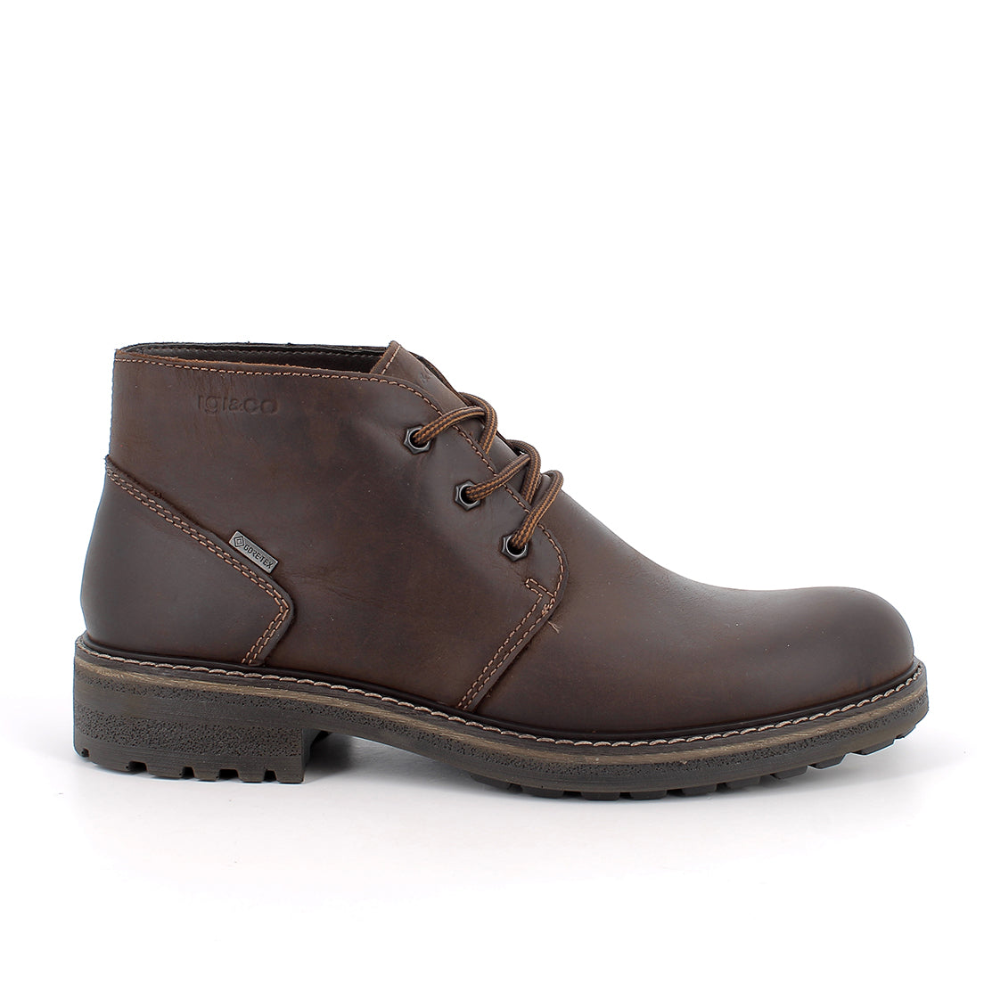 Igi&Co 2124311 Polacchine GORE-TEX® da uomo marrone con lacci