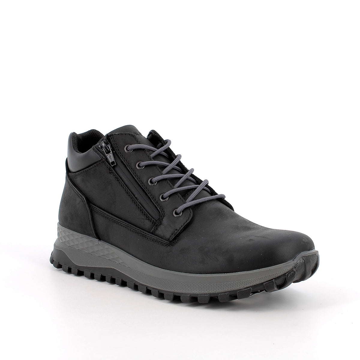 Igi&Co 2127400 Scarponcini da uomo nero con zip