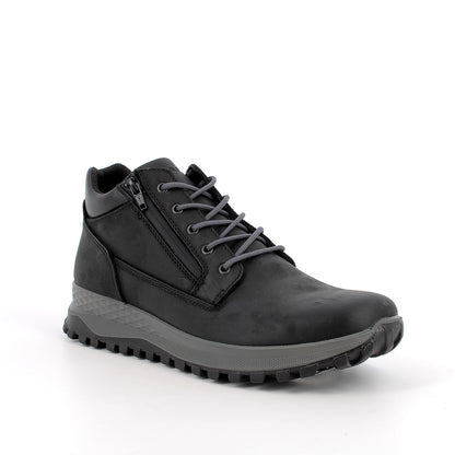 Igi&Co 2127400 Scarponcini da uomo nero con zip