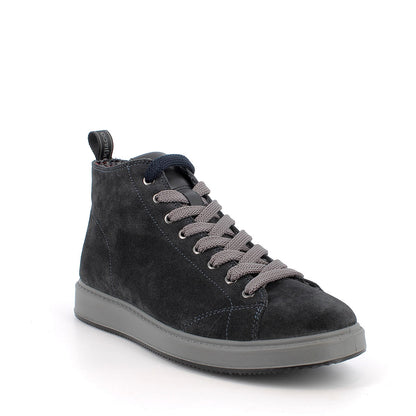 Igi&Co 2132300 Polacchine da uomo blu con lacci