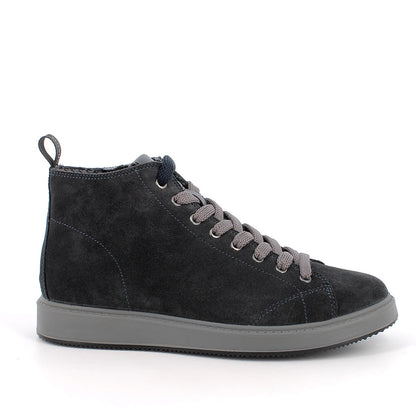 Igi&Co 2132300 Polacchine da uomo blu con lacci