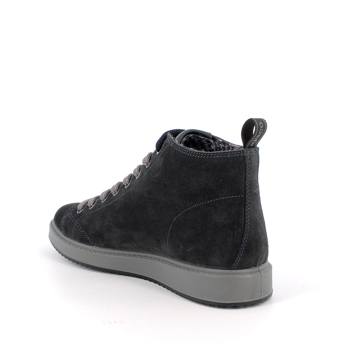 Igi&Co 2132300 Polacchine da uomo blu con lacci