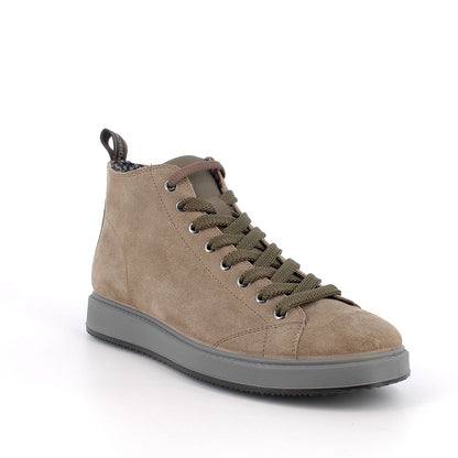 Igi&Co 2132344 Polacchine da uomo beige con lacci