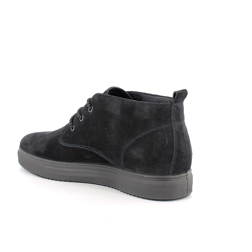 Igi&Co 2135500 Polacchine da uomo blu con lacci