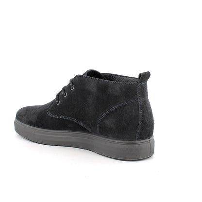 Igi&Co 2135500 Polacchine da uomo blu con lacci