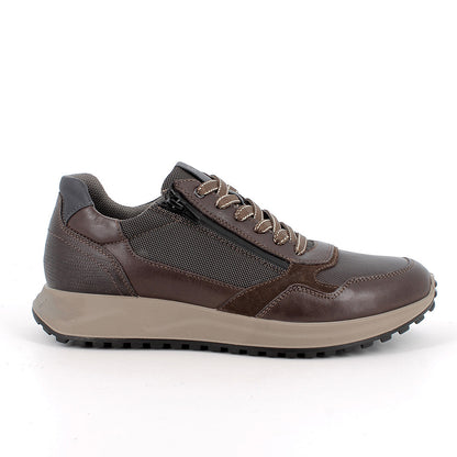 Igi&Co 2138311 Sneakers da uomo marrone con zip