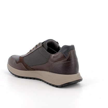 Igi&Co 2138311 Sneakers da uomo marrone con zip