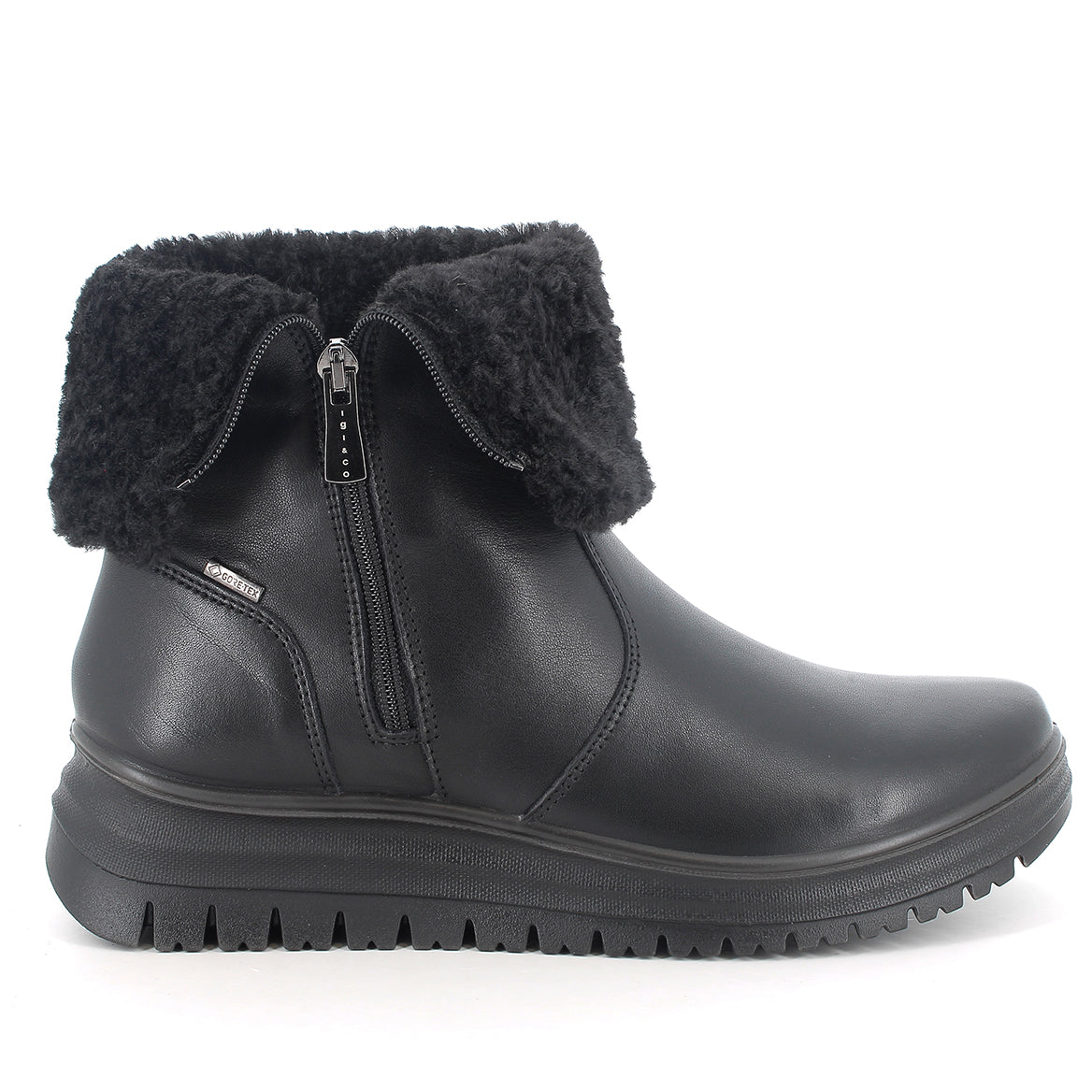 Igi&Co 2157000 Stivaletti GORE-TEX® da donna nero con zip