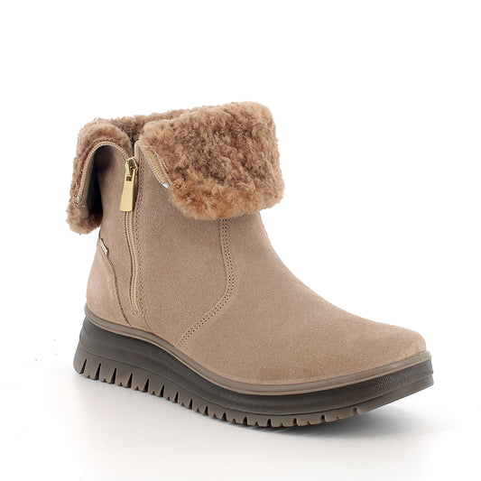 Igi&Co 2157022 Stivaletti GORE-TEX® da donna beige con zip