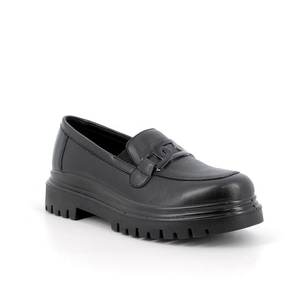 Igi&Co 2162900 Mocassini da donna nero con elastico