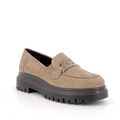 Igi&Co 2162922 Mocassini da donna beige con elastico