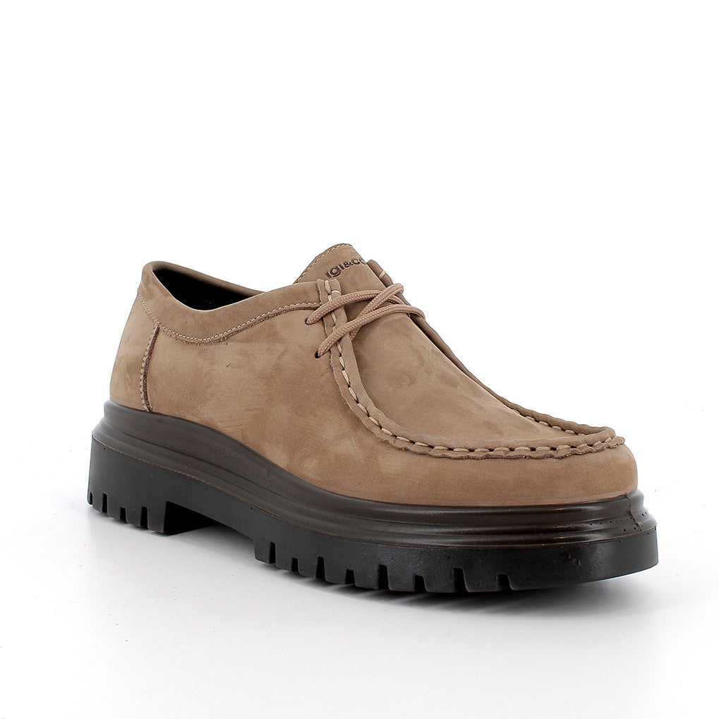 Igi&Co 2163022 Scarpe da donna beige con lacci