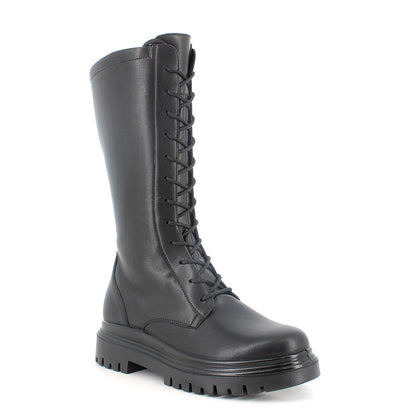 Igi&Co 2163333 Anfibi da donna nero con zip