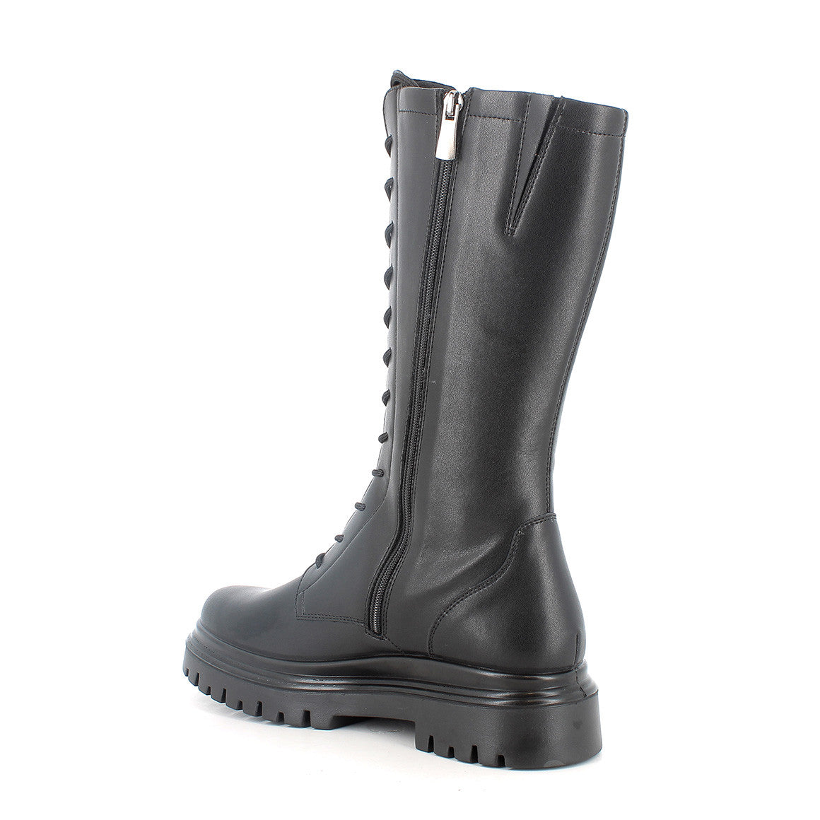 Igi&Co 2163333 Anfibi da donna nero con zip