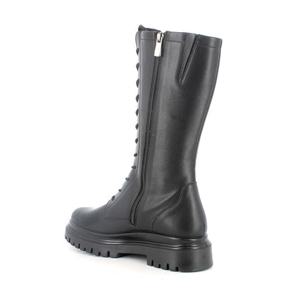 Igi&Co 2163333 Anfibi da donna nero con zip