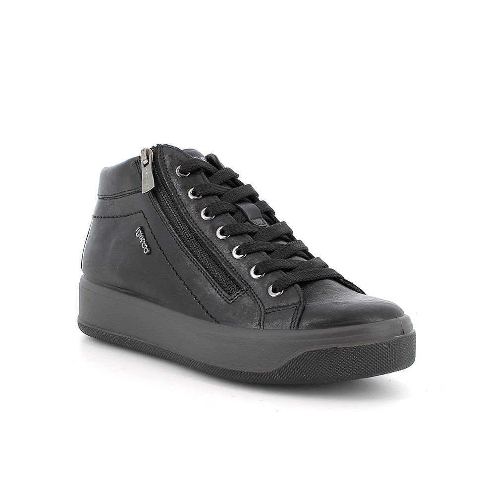 Igi&Co 2169700 Sneakers da donna nero con zip