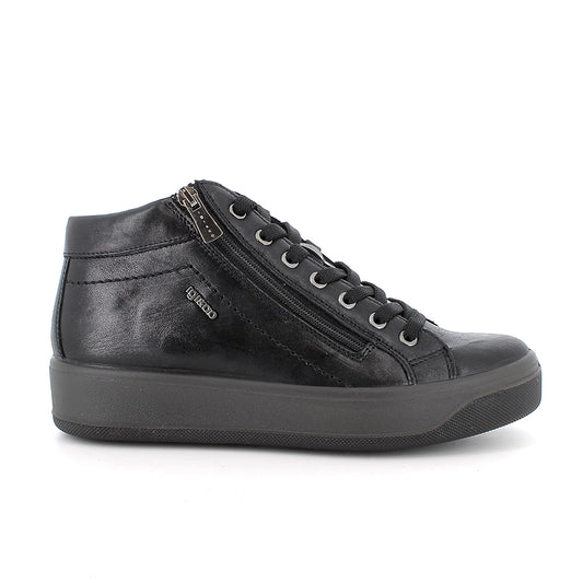 Igi&Co 2169700 Sneakers da donna nero con zip