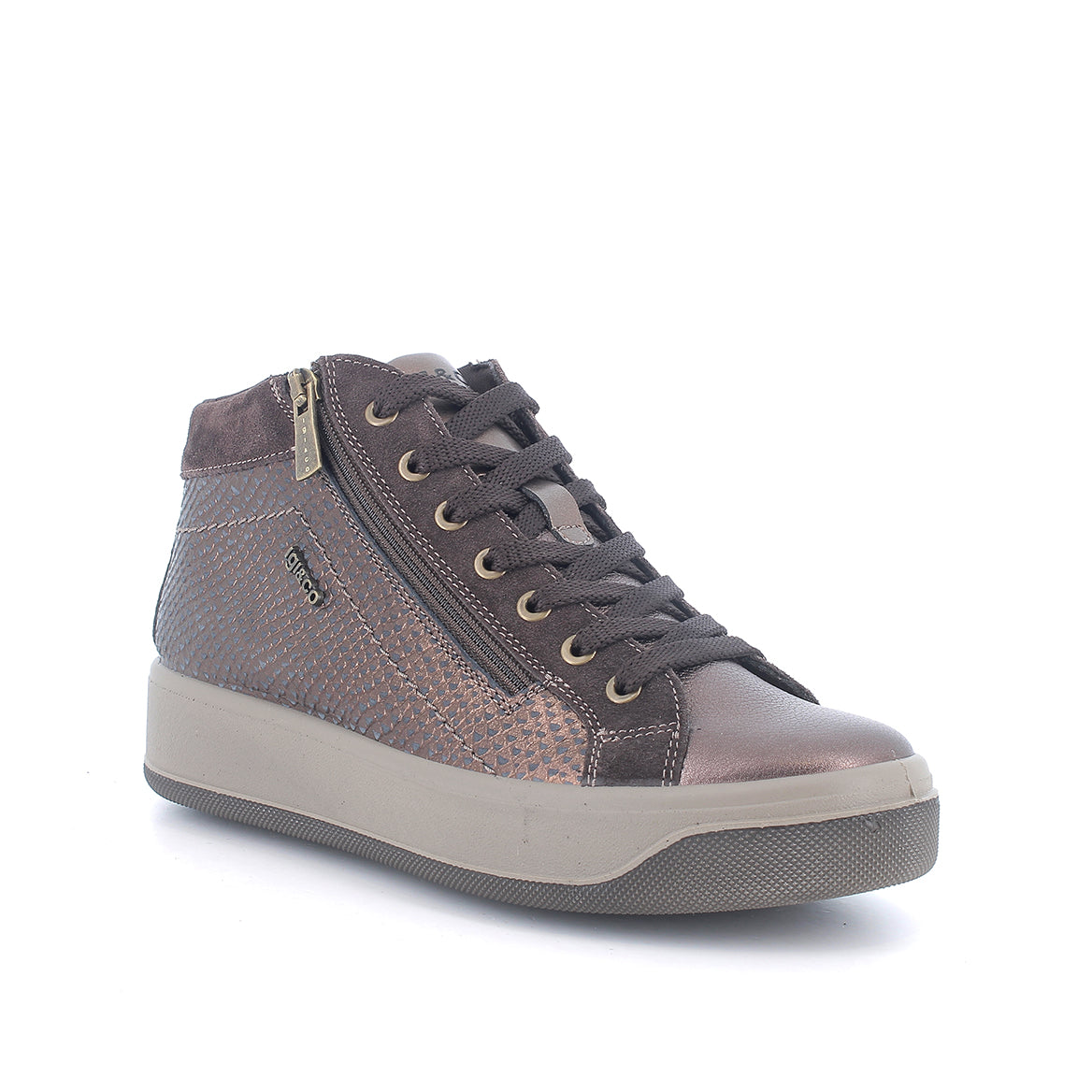 Igi&Co 2169755 Sneakers da donna bronzo con zip
