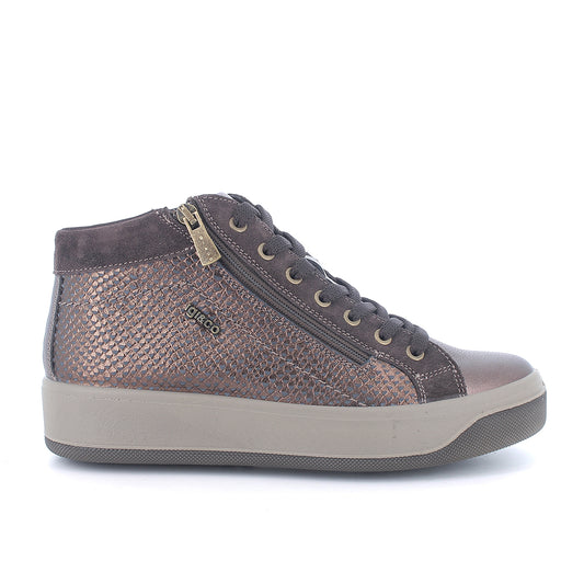 Igi&Co 2169755 Sneakers da donna bronzo con zip