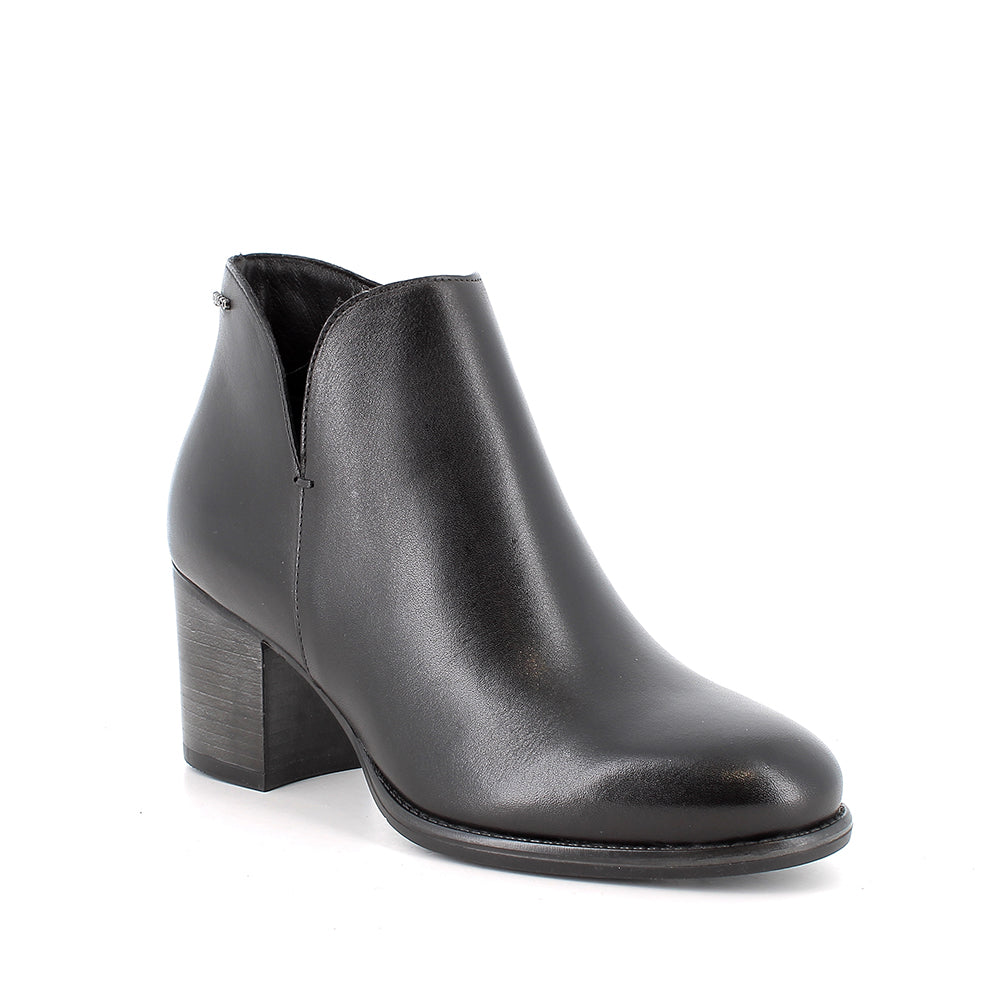 Igi&Co 2187600 Stivaletti con tacco da donna nero con zip