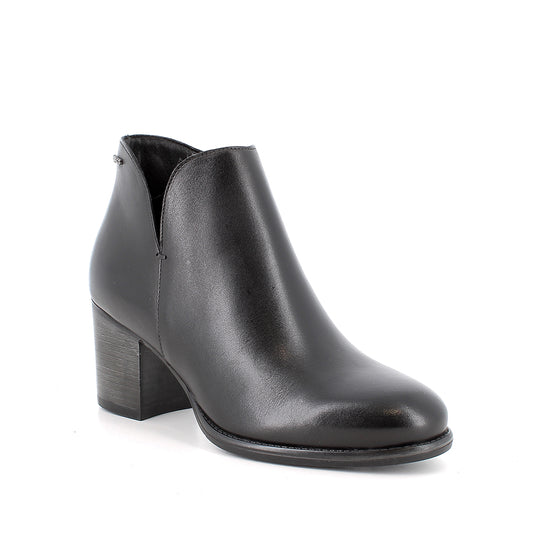 Igi&Co 2187600 Stivaletti con tacco da donna nero con zip