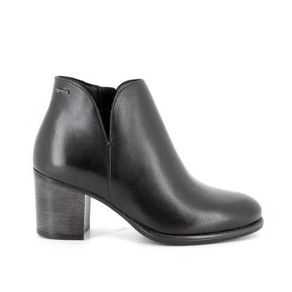 Igi&Co 2187600 Stivaletti con tacco da donna nero con zip