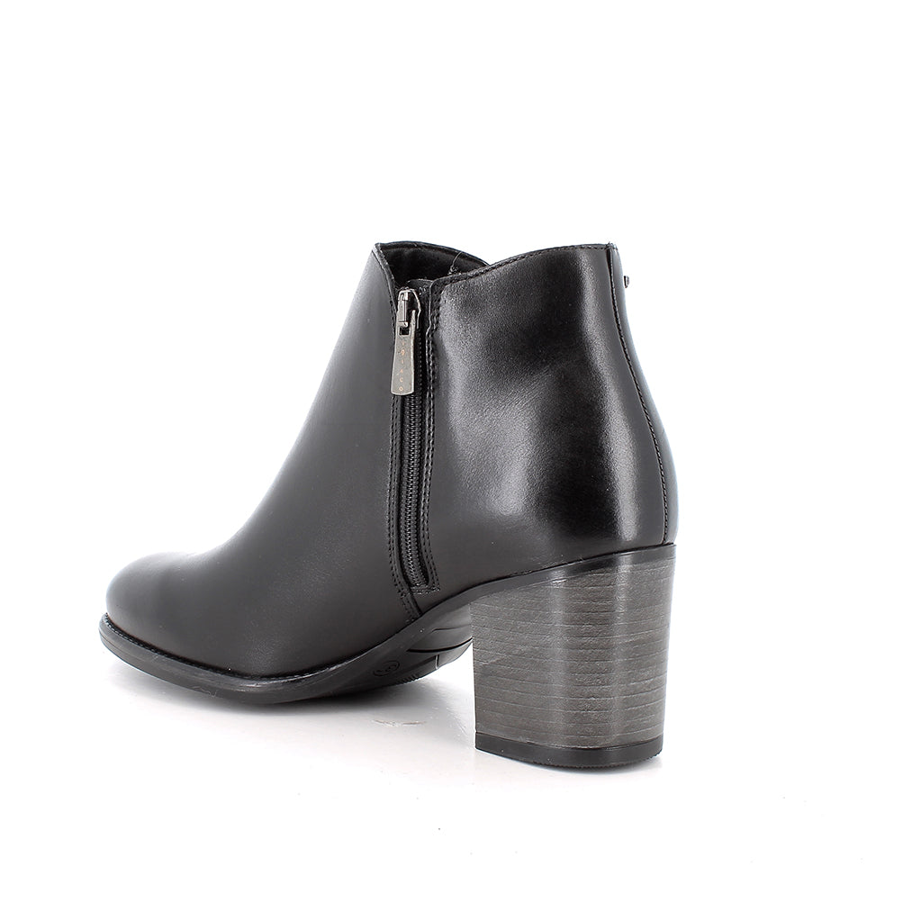 Igi&Co 2187600 Stivaletti con tacco da donna nero con zip