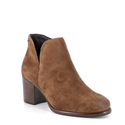 Igi&Co 2187622 Stivaletti con tacco da donna marrone con zip