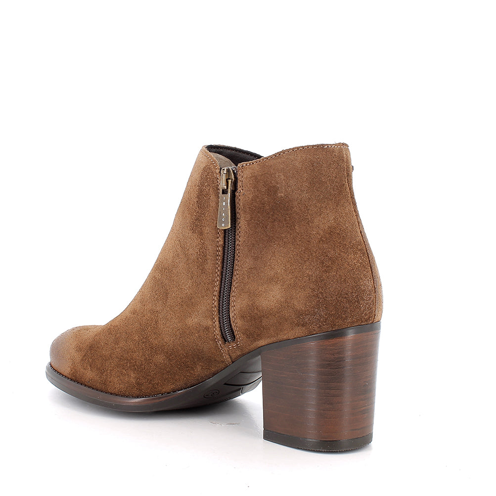 Igi&Co 2187622 Stivaletti con tacco da donna marrone con zip