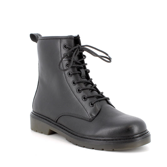 Igi&Co 2189400 Anfibi da donna nero con zip