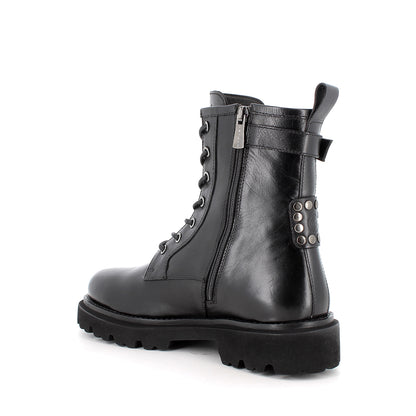 Igi&Co 2193100 Anfibi da donna nero con zip